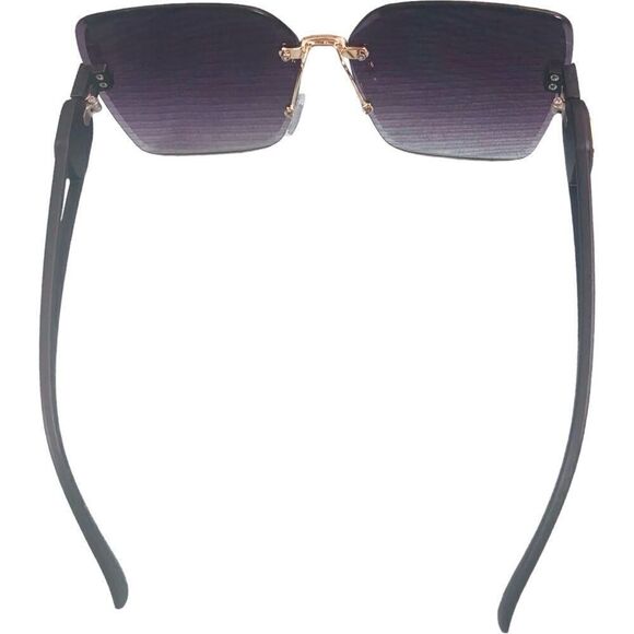 NEW Fashion Inspired Black GG Gradient Sunglasses - Picture 6 of 7